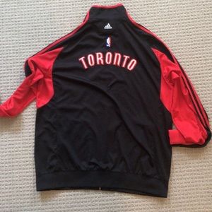 Men’s XL Adidas Toronto Raptors Warmup Jacket
